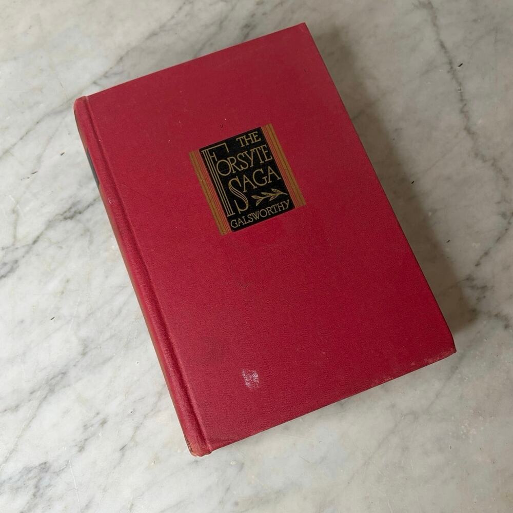 The Forsyte Sage book by John Galsworthy Scribner's Sons from 1933